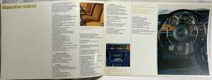 1971 Mercedes-Benz 230 250 Sales Brochure - German Text