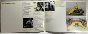 1971 Mercedes-Benz 230 250 Sales Brochure - German Text