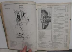 1935 Plymouth Dealer Parts List Book Catalog Original PJ PJX Text Illustrations