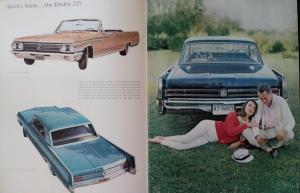 1963 Buick Electra Wildcat Invicta LeSabre Skylark Special XL Sales Brochure