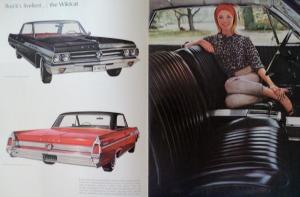 1963 Buick Electra Wildcat Invicta LeSabre Skylark Special XL Sales Brochure