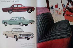 1963 Buick Electra Wildcat Invicta LeSabre Skylark Special XL Sales Brochure