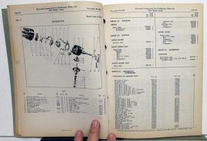 1940 Plymouth Dealer Parts List Book Catalog Prelim Commercial Car Pickup PT105