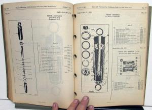 1941 Plymouth Dealer Parts List Book Catalog Original Preliminary P11 P12