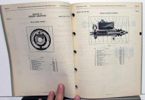 1941 Plymouth Dealer Parts List Book Catalog Prelim Commercial Car Pickup PT125