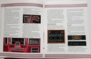 1986 Cadillac Eldorado Sales Training Guide DEALER ONLY ITEM Original