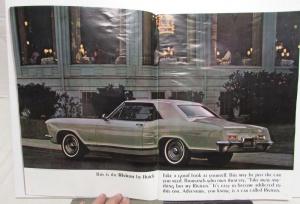 1964 Buick Riviera Electra Wildcat Invicta LeSabre Skylark Spec XL Sale Brochure