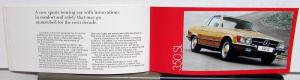 1972 Mercedes-Benz Full Line Sales Brochure Includes C111