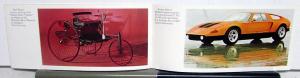 1972 Mercedes-Benz Full Line Sales Brochure Includes C111
