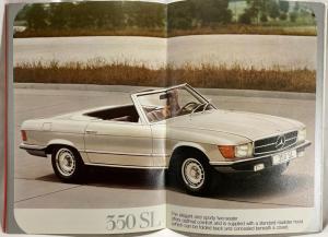 1973 Mercedes-Benz Passenger Car Programme Prestige Sales Brochure