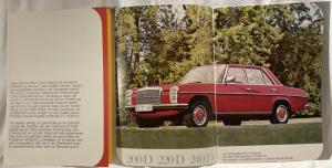 1974 Mercedes-Benz Personenwagen Programm Prestige Sales Brochure - German Text