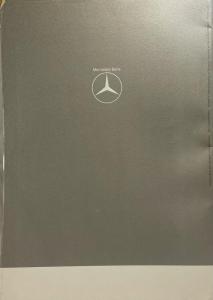 1974 Mercedes-Benz Personenwagen Programm Prestige Sales Brochure - German Text