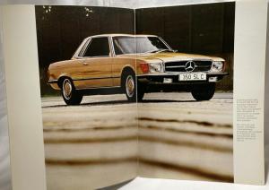 1973 Mercedes-Benz 350SLC Prestige Sales Brochure - French Text