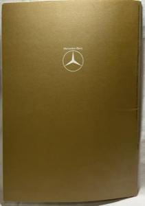 1973 Mercedes-Benz 350SLC Prestige Sales Brochure - French Text