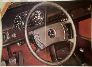 1973 Mercedes-Benz 280 280E Prestige Sales Brochure