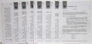 1997 Cadillac Media Information Press Kit