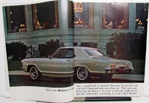 1964 Buick LeSabre Wildcat Electra Riviera Full Line Oversize Sale Brochure Orig