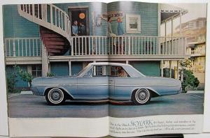 1964 Buick LeSabre Wildcat Electra Riviera Full Line Oversize Sale Brochure Orig