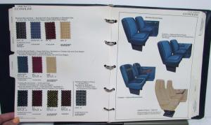 1980 Ford Light Truck Color & Trim Selections Pickups Bronco Courier Econoline