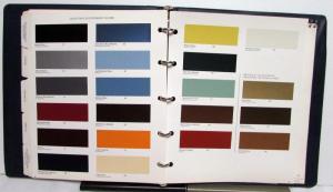 1980 Ford Light Truck Color & Trim Selections Pickups Bronco Courier Econoline