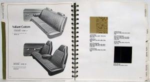 1975 Plymouth Advance Color and Trim Selector and Advance Info Dealer Album