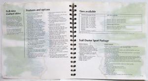 1975 Plymouth Advance Color and Trim Selector and Advance Info Dealer Album