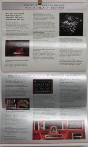 1986 Cadillac Eldorado Coupe Biarritz Sales Brochure Folder Original