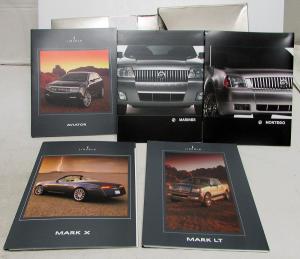 2005 Lincoln-Mercury Media Info Press Kit Aviator Mark LT Mark X Mariner Montego