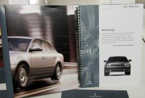 2005 Lincoln-Mercury Media Info Press Kit Aviator Mark LT Mark X Mariner Montego