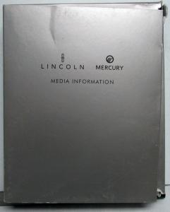 2005 Lincoln-Mercury Media Info Press Kit Aviator Mark LT Mark X Mariner Montego