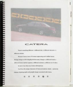 1997 Cadillac Catera Media Information Press Guide