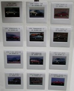 1994 Ford Lincoln Mercury and Ford Truck Media Info Press Kit