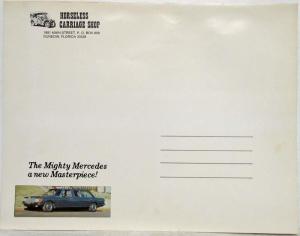 1974 Mercedes-Benz Phaeton Limo by Horseless Carriage Shop Sales Mailer Folder