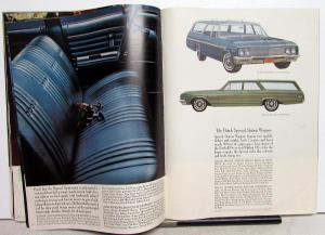 1965 Buick LeSabre Wildcat Electra Riviera Full Line Sale Brochure Newsprint