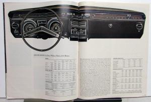 1965 Buick LeSabre Wildcat Electra Riviera Full Line Sale Brochure Newsprint