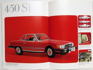 1974 Mercedes-Benz Passenger Car Program Prestige Sales Brochure