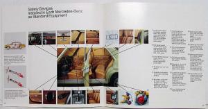 1974 More Safety Mercedes-Benz Documentation Brochure