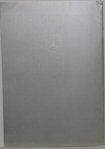 1974 Mercedes-Benz Passenger Car Program Prestige Sales Brochure - German Text