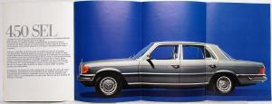 1974 Mercedes-Benz 350SE 350SEL 450SE 450SEL Prestige Sales Brochure - Spanish