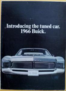 1966 Buick Riviera Electra Wildcat Skylark LeSabre Special Wagon Sale Brochure