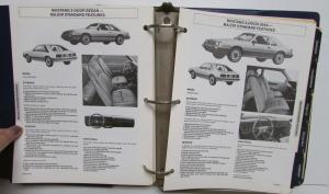 1981 Ford Car Facts Album Mustang Granada Thunderbird LTD Escort Fairmont