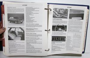 1980 Ford Car Facts Album Mustang Granada Thunderbird LTD Fairmont Police Pinto