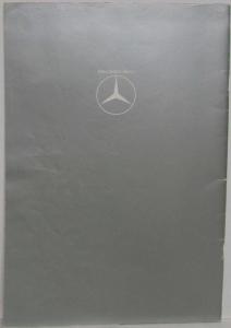 1976 Mercedes-Benz 200 220 240 250 300 280 Sales Brochure - French Text