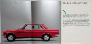 1976 Mercedes-Benz 280E Sales Brochure