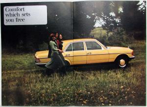 1976 Mercedes-Benz 280E Sales Brochure