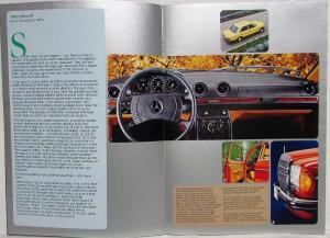 1976 Mercedes-Benz 280E Sales Brochure