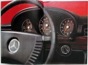 1975 Mercedes-Benz 350SE 350SEL 450SE 450SEL Prestige Sales Brochure - UK Spec