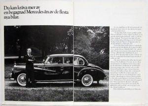 1976 Mercedes-Benz Used Cars Sales Brochure - 1973-1976