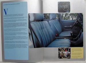 1976 Mercedes-Benz 200D 220D 240D 300D Sales Brochure - French Text