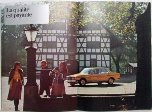 1976 Mercedes-Benz 200D 220D 240D 300D Sales Brochure - French Text